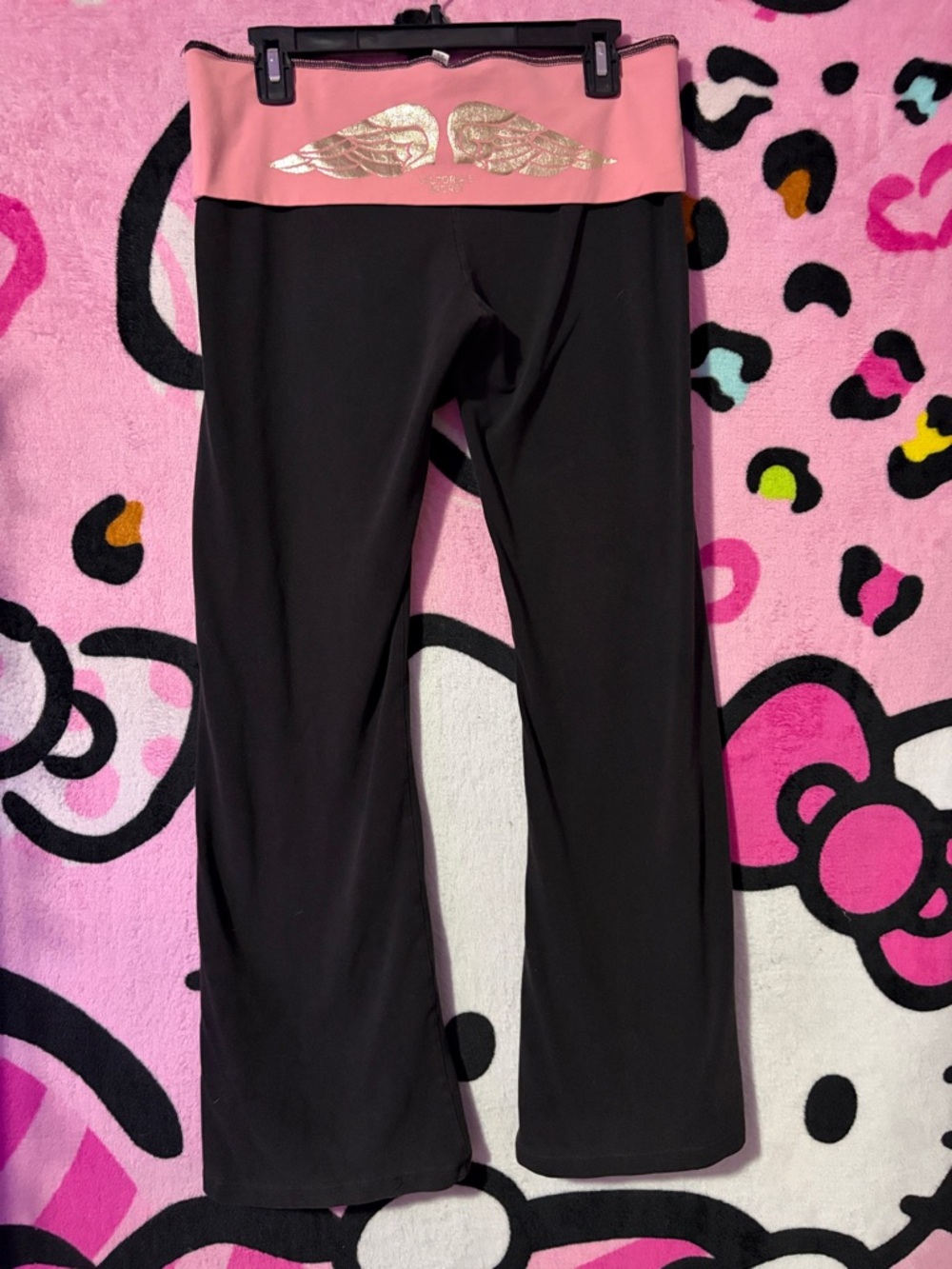Victoria’s secret Fold over flare yoga pants